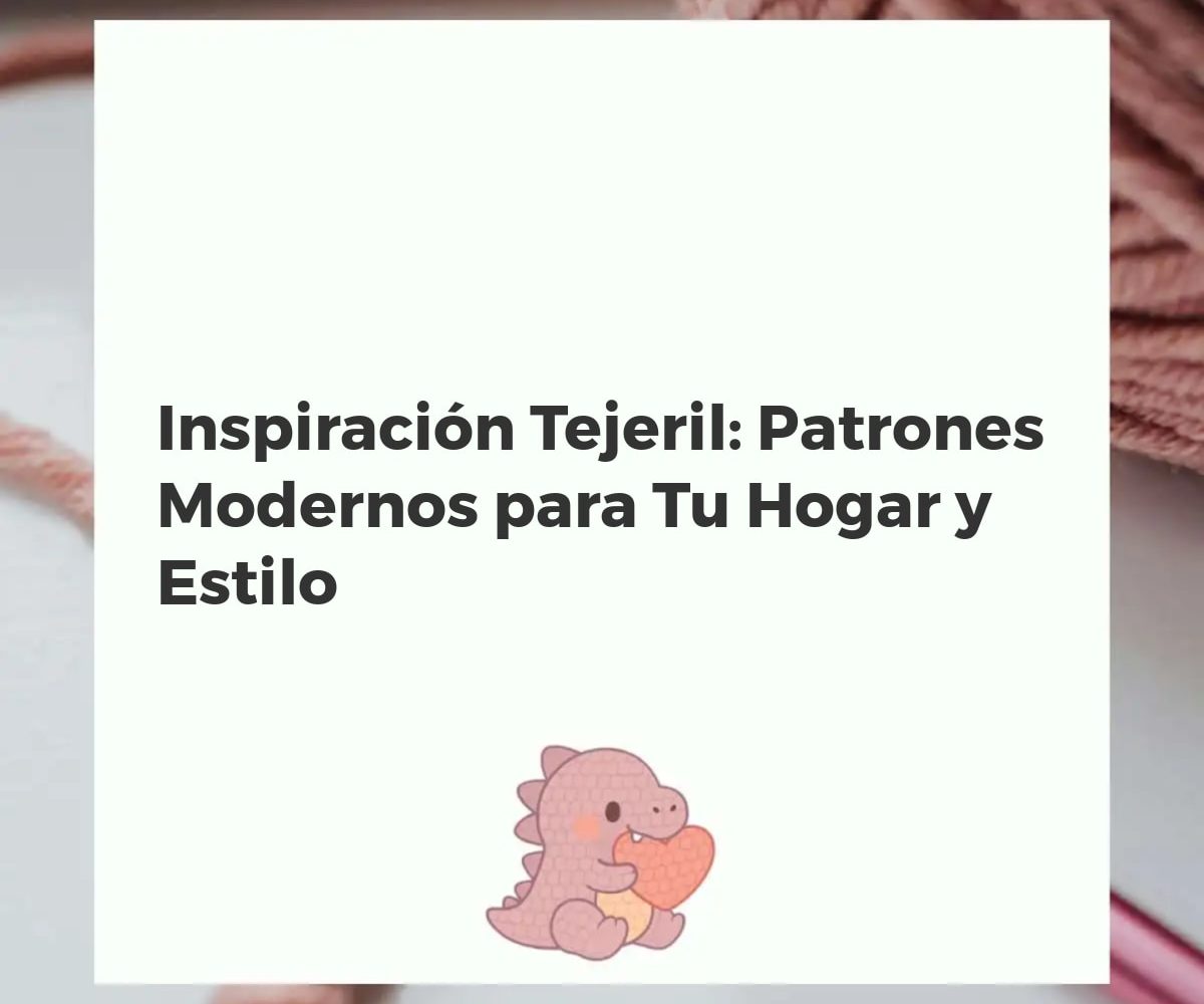 Decoración moderna de sala con manta de ganchillo grueso, cojines geométricos de crochet y arte de tricotin en la pared, con luz natural.